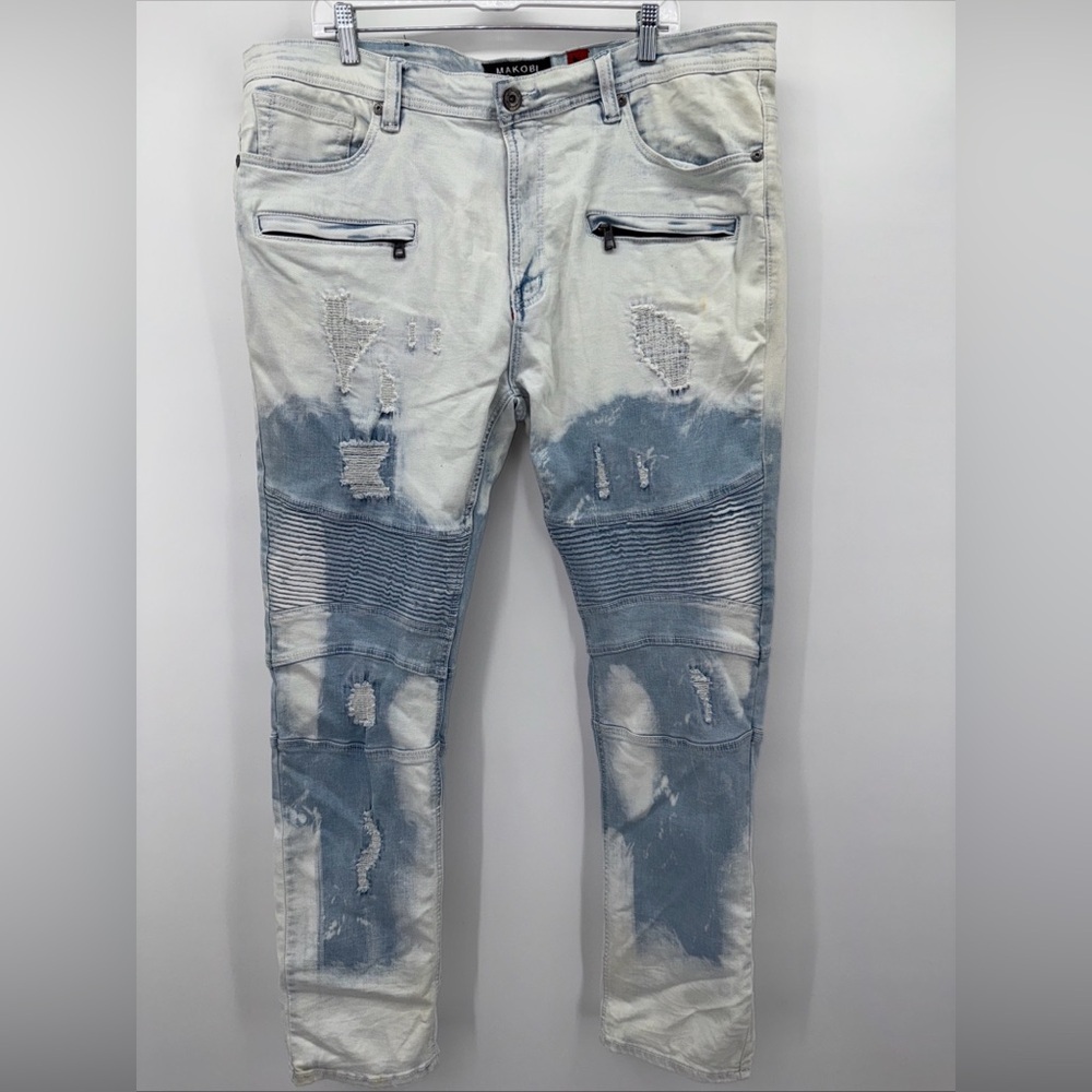MAKOBI BIKER JEAN B&T 49/32